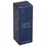 Термостакан Gems Black Sapphire, черный сапфир (синий)