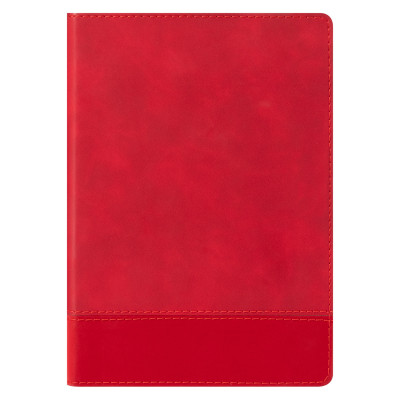 Ежедневник Интеро Горизонталь (Intero Horizontale) 1/5 недатированный, красный