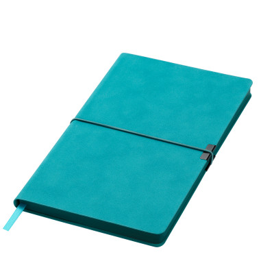 Ежедневник Ин Велюр (In Velour) недатированный, бирюзовый
