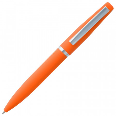 Ручка шариковая Bolt Soft Touch, оранжевая