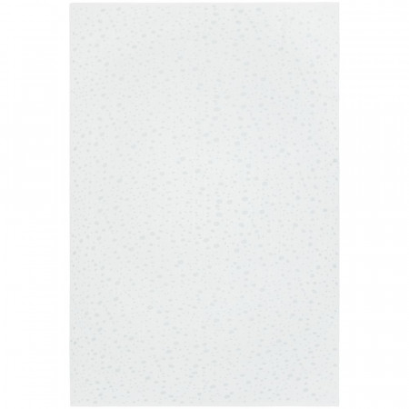 Плед Snowspot Fluffy, белый с люрексом