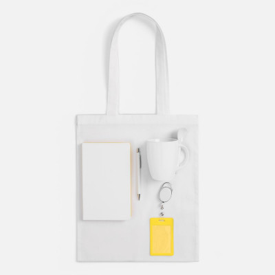 Набор Welcome Pack, желтый с белым