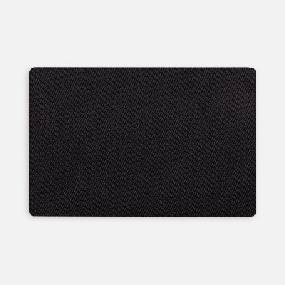 Наклейка тканевая Lunga, L, черная