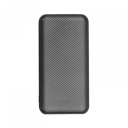 Внешний аккумулятор Carbon PB 10000 mAh, графитовый металлик