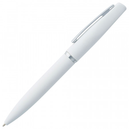 Ручка шариковая Bolt Soft Touch, белая