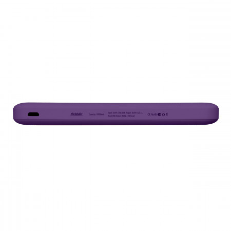 Внешний аккумулятор Elari Plus 10000 mAh, фиолетовый