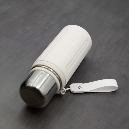 Термос Groove (слоновая кость)