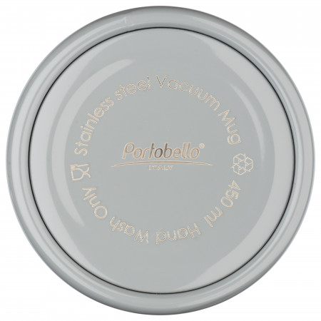 Термокружка вакуумная герметичная Lavita, серая