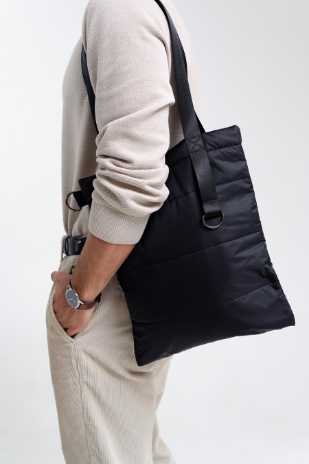 Шоппер Superbag Bubble New (зеленый с черным)