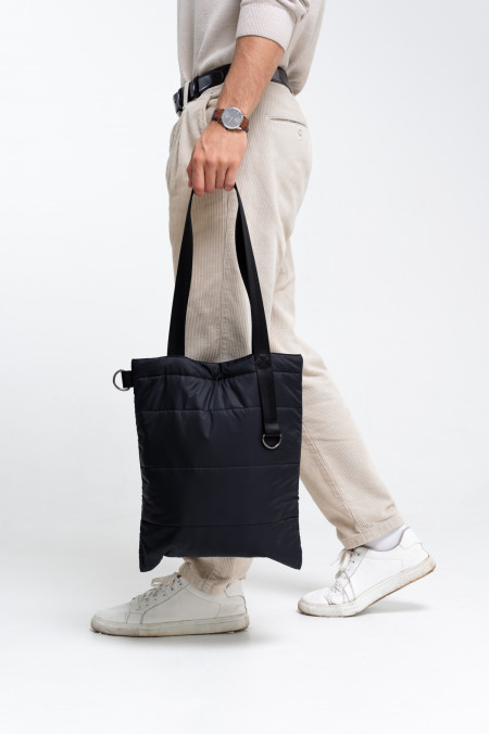 Шоппер Superbag Bubble New (зеленый с черным)