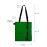 Шоппер Superbag Bubble New (зеленый с черным)