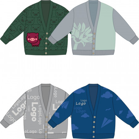 Кардиган Cozy Knit на заказ, акрил