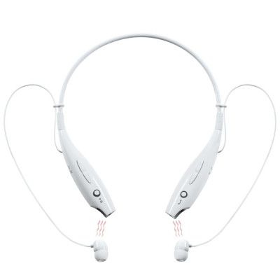 Bluetooth наушники stereoBand, ver.2, белые