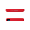 Внешний аккумулятор с подсветкой Анкор (Ancor) 5000 mAh, красный