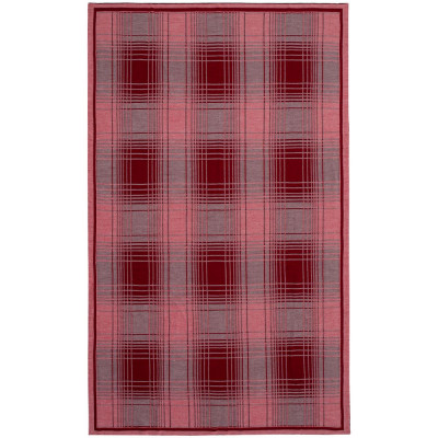 Плед Duotone, красный с белым