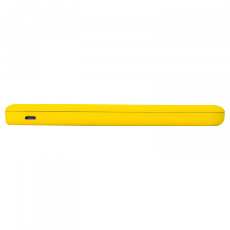 Внешний аккумулятор с подсветкой Luce Lemoni 10000 mAh, желтый
