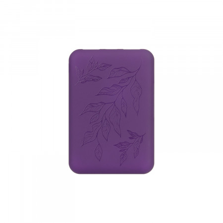 Внешний аккумулятор Elari 5000 mAh, фиолетовый