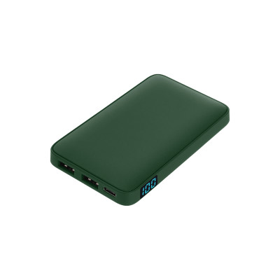Внешний аккумулятор с подсветкой Анкор (Ancor) 5000 mAh, зеленый