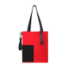 Шоппер Superbag Color (темно-серый с чёрным)