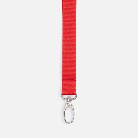 Лента для бейджа Pin, красная