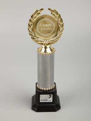 Стела EnterPrize, средняя, серебристая