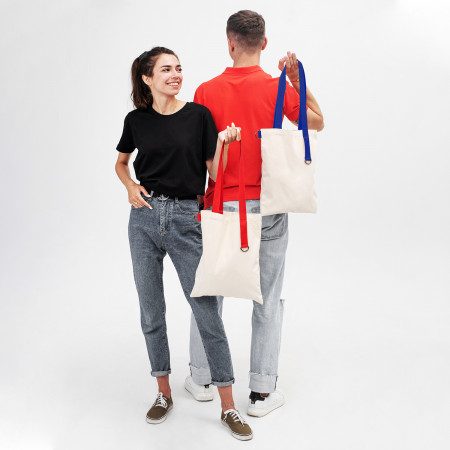 Шоппер Superbag (неокрашенный с салатовым)