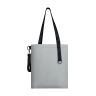 Шоппер Superbag Reflect (серый с чёрным)