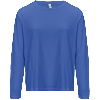 Футболка с длинным рукавом женская Monarch Women, ярко-синяя