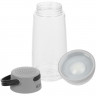 Бутылка для воды Torsta Light с колонкой и светильником, серая