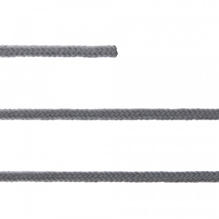 Круглый шнур Lasso XL, серый, 160 см