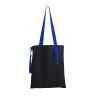 Шоппер Superbag black с ремувкой 4sb (чёрный с салатовым)
