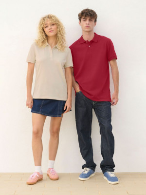 Рубашка поло унисекс Pacific, синяя (джинс)