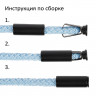 Наконечник для шнурка Nozzle, ver.2, синий