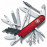 Офицерский нож CyberTool L, полупрозрачный красный