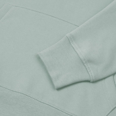 Толстовка с капюшоном унисекс Hoodie, серо-зеленая