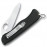 Солдатский нож с фиксатором лезвия Sentinel One Hand Clip, черный