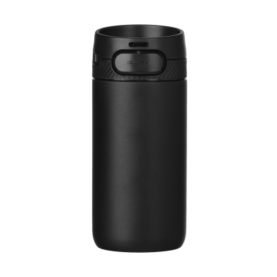 Термокружка вакуумная Толедо (Toledo), черная глянцевая