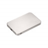 Внешний аккумулятор Артекс PD (Artex PD) 5000mAh с функцией беспроводной зарядки 15W, титановый