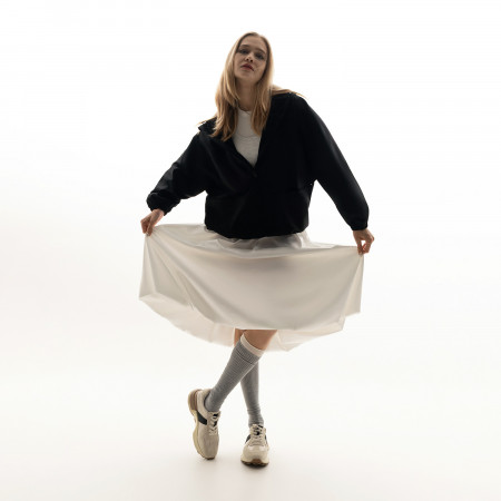 Ветровка (анорак) оверсайз унисекс Риссман (Rissman), черная