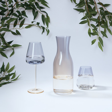 Стакан для воды Ницца (Nizza), градиент дымчато-золотой