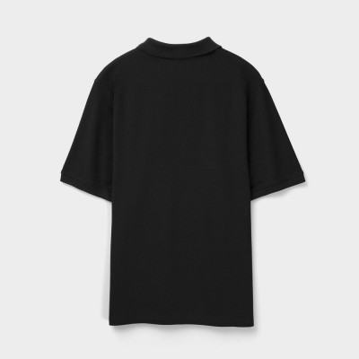 Рубашка поло унисекс Upswing, черная