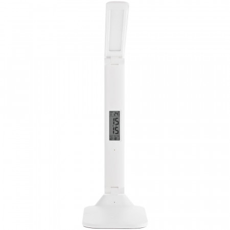 Настольная лампа с часами и календарем Office Torch ver.2, белая