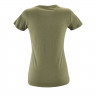 Футболка женская Regent Fit Women, меланж хаки
