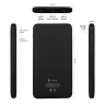 Внешний аккумулятор Bplanner Power 1 ST, софт-тач, 5000 mAh (Оранжевый)