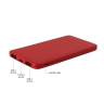 Внешний аккумулятор Bplanner Power 1 ST, софт-тач, 5000 mAh (Оранжевый)