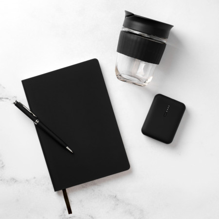 Ежедневник Спарк (Spark) недатированный, черный (без упаковки, без стикера)