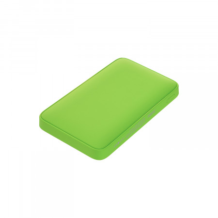 Внешний аккумулятор с подсветкой Ancor 5000 mAh, салатовый