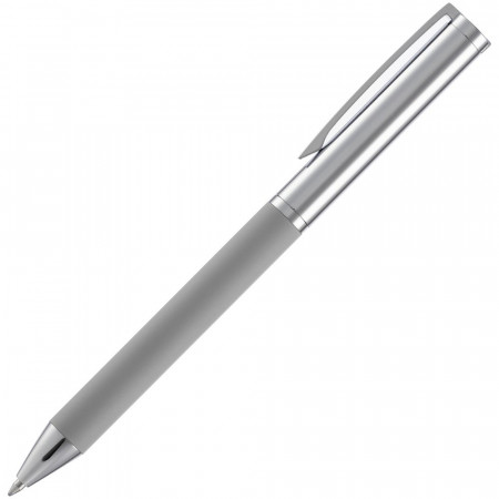 Ручка шариковая Eyeshot Soft Touch, серая