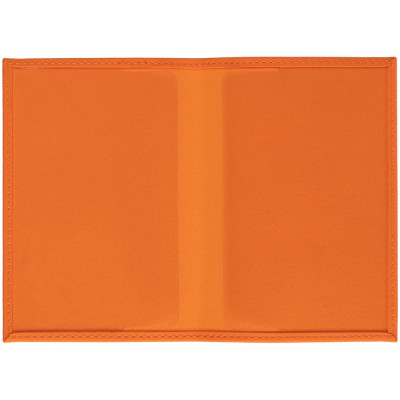 Обложка для паспорта Shall, оранжевая