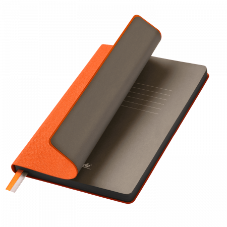 Ежедневник Твид (Tweed) недатированный, оранжевый